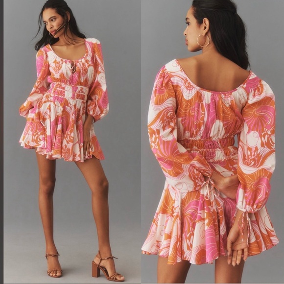 Anthropologie Dresses & Skirts - Anthropologie Rhode
Women’s Leona Printed Minidress